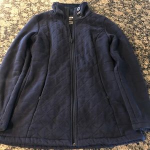 The North Face Fleece Zip Pea Coat - Sz M